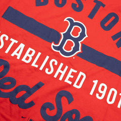 Boston Red Sox 2-Hit Nike Cotton T-Shirt Red - Taass Online