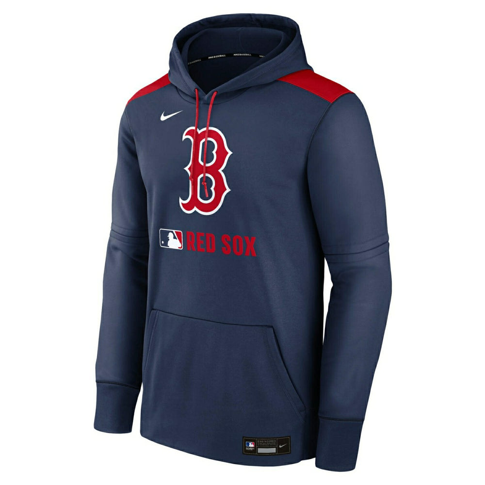 Boston Red Sox 2025 MLB Authentic Performance Therma Hoodie Navy - Taass discount