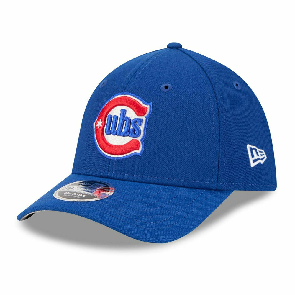Chicago Cubs MLB Alternate Team Logo 39THIRTY M-Crown Flex Cap Blue - Taass outlet