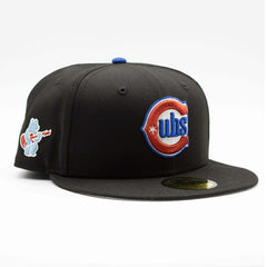 Chicago Cubs Alternate Logo 59FIFTY Fitted MLB Cap Black - Taass discount