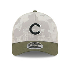 Chicago Cubs 2025 MLB Armed Forces 9FORTY M-Crown A-Frame Snapback Cap - Taass US