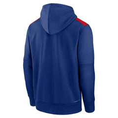 Chicago Cubs 2025 MLB Authentic Performance Therma Hoodie Blue - Taass sale