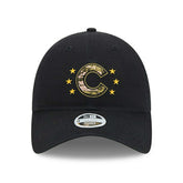 Chicago Cubs 2024 MLB Armed Forces New Era Women's 9TWENTY Cap Black - Taass sale