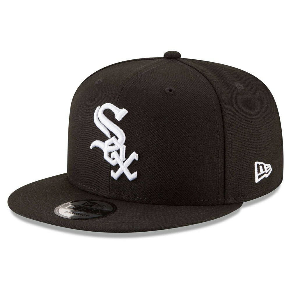 Chicago White Sox Basic Logo MLB New Era 9FIFTY Snapback Cap - Taass discount