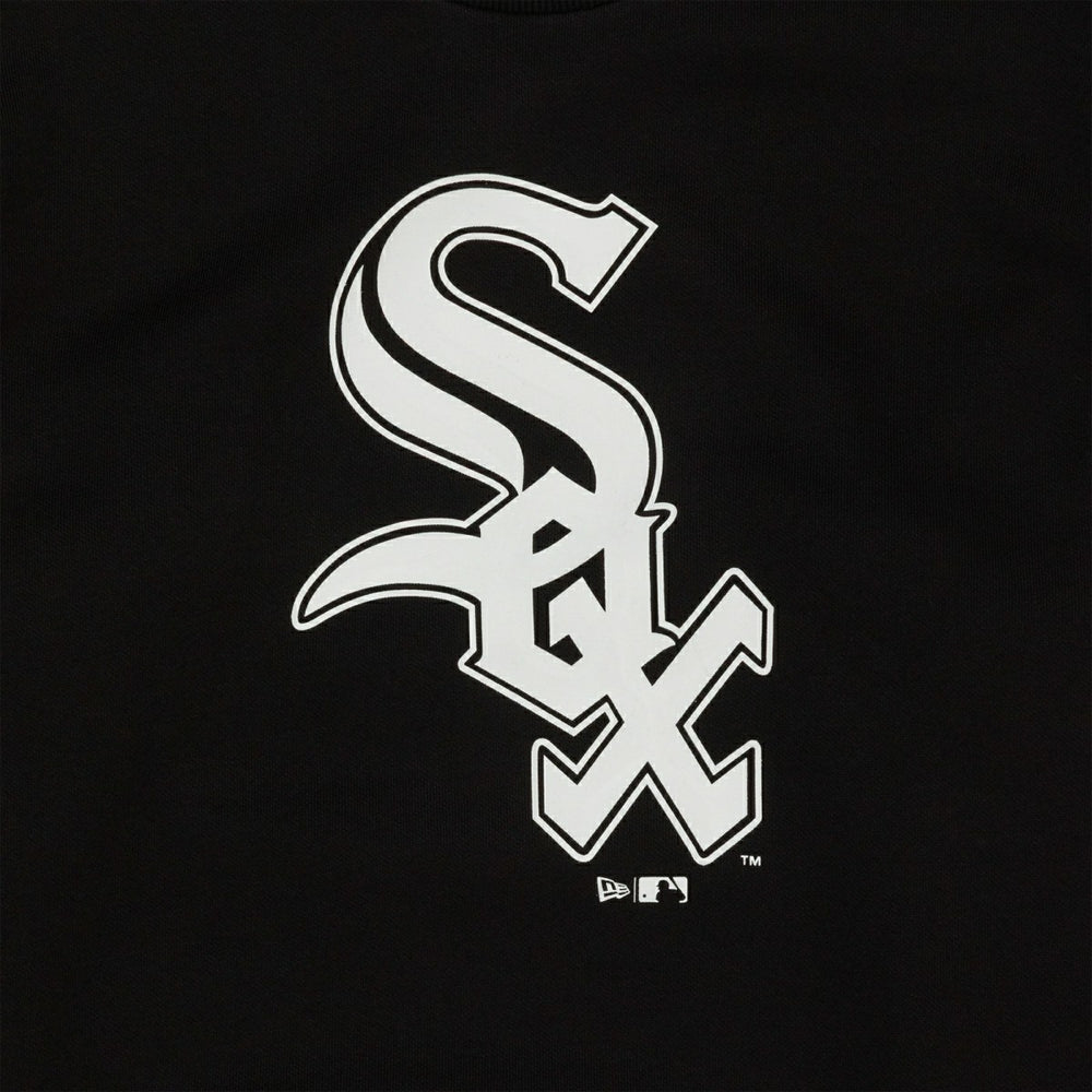 Chicago White Sox Logo Crewneck MLB Sweatshirt Black - Taass sale