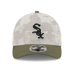 Chicago White Sox 2025 MLB Armed Forces 9FORTY M-Crown A-Frame Snapback Cap - Taass Online