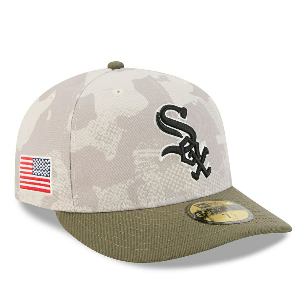 Chicago White Sox 2025 MLB Authentic Armed Forces Pre-Curved 59FIFTY Fitted Cap - Taass outlet