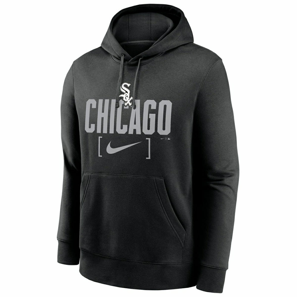 Chicago White Sox Nike Club Slack MLB Hoodie Black - Taass US