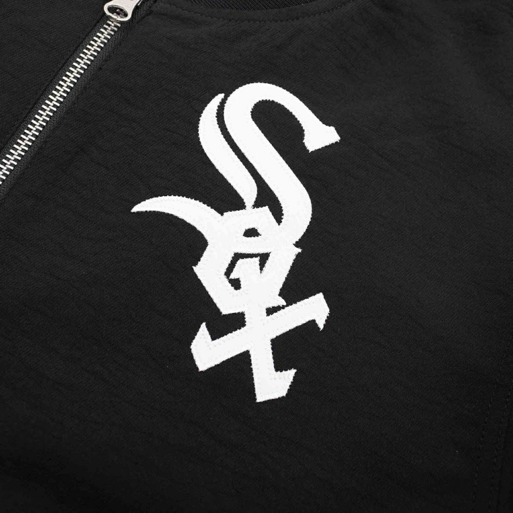 Chicago White Sox 2024 MLB Authentic Collection Nike Bomber Jacket Black - Taass sale
