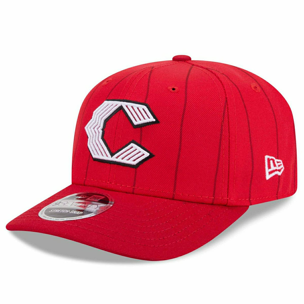 Cincinnati Reds MLB City Connect Stretch-Snap 9SEVENTY Cap Red - Taass sale