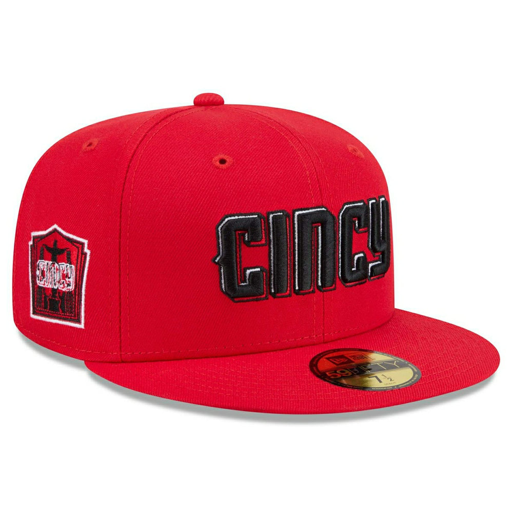 Cincinnati Reds MLB City Connect Fan Pack 59FIFTY Fitted Cap Red - Taass outlet