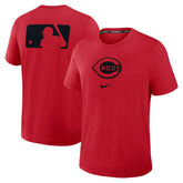 Cincinnati Reds Early Work 2025 MLB Authentic Nike Tri-Blend T-Shirt Red - Taass sale
