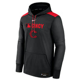 Cincinnati Reds 2025 City Connect MLB Authentic Therma Hoodie Black - Taass US