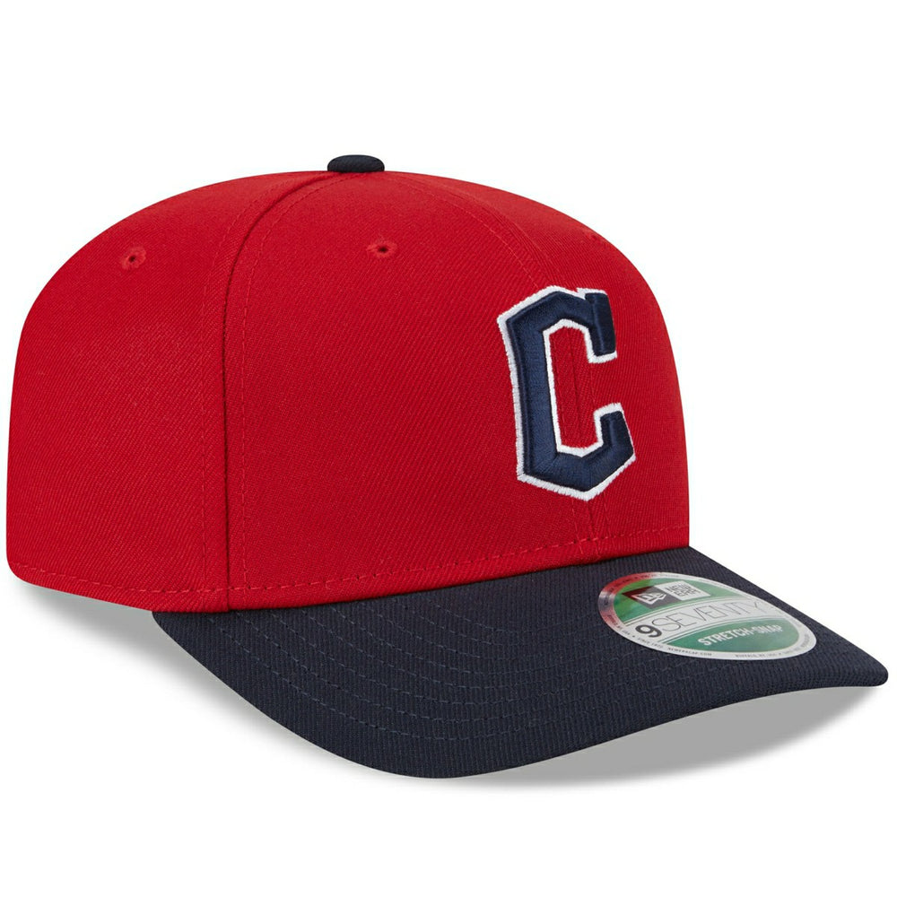 Cleveland Guardians MLB Player Replica 9SEVENTY Stretch-Snap Cap Home - Taass US