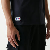 Cleveland Guardians Team Logo New Era MLB T-Shirt Navy - Taass on sale