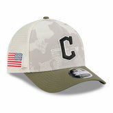 Cleveland Guardians 2025 MLB Armed Forces 9FORTY M-Crown A-Frame Snapback Cap - Taass Online