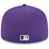 Colorado Rockies 2025 MLB Spring Training 59FIFTY Fitted Cap Purple - Taass sale