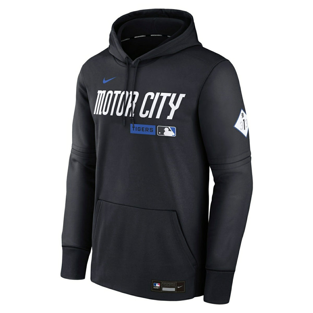 Detroit Tigers City Connect 2026 MLB Authentic Therma Hoodie Navy - Taass US