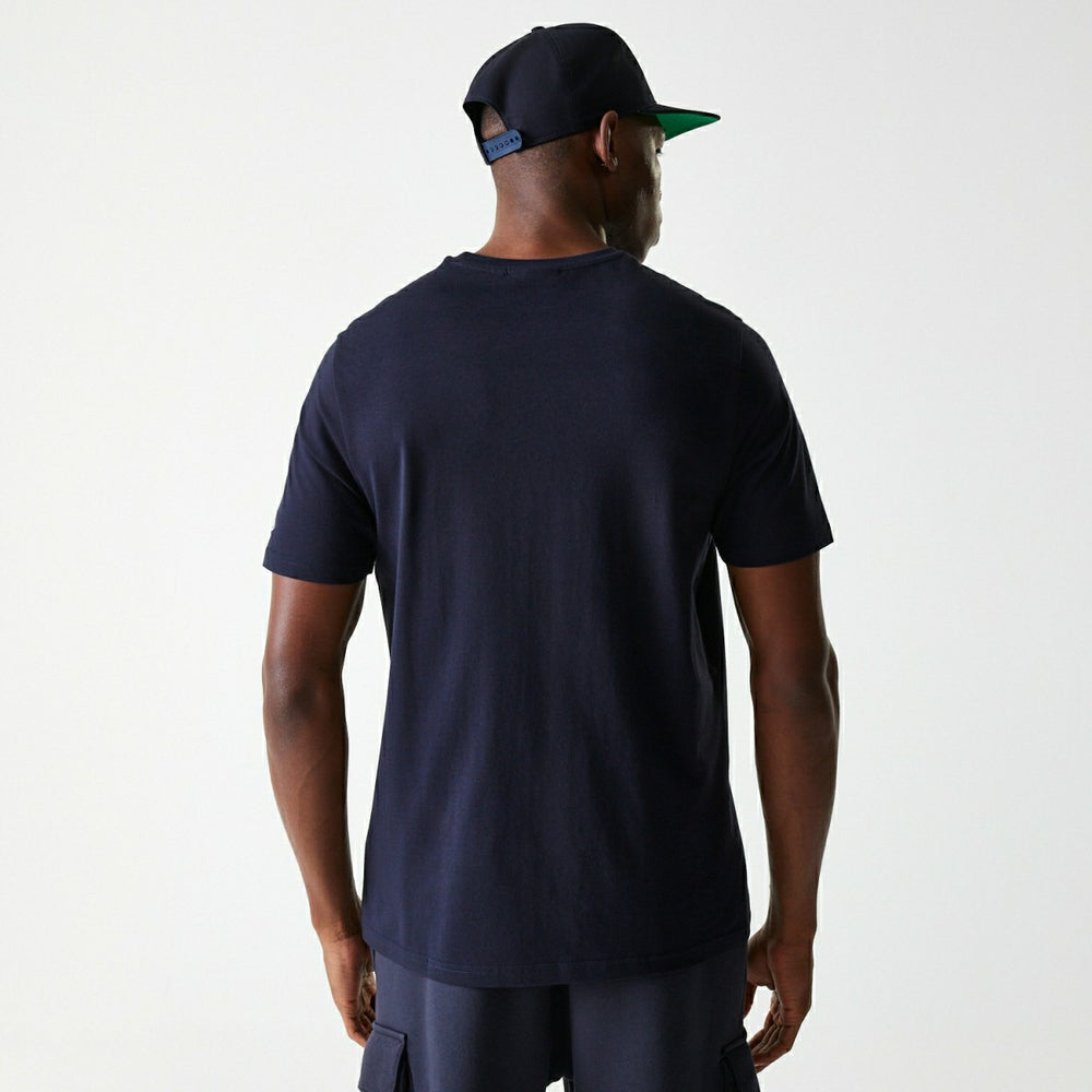 Detroit Tigers Wordmark New Era MLB T-Shirt Navy - Taass discount
