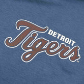 Detroit Tigers Backer '47 Burnside MLB Hoodie Timber Blue - Taass Online