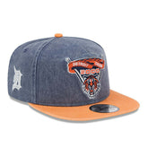 Detroit Tigers 2000 Stadium Pigment Dyed New Era Golfer Snapback MLB Cap - Taass discount