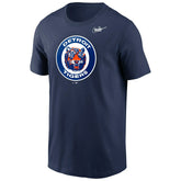 Detroit Tigers Cooperstown Logo Nike MLB T-Shirt Navy - Taass for sale