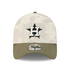 Houston Astros 2025 MLB Armed Forces New Era 39THIRTY Flex Cap - Taass sale