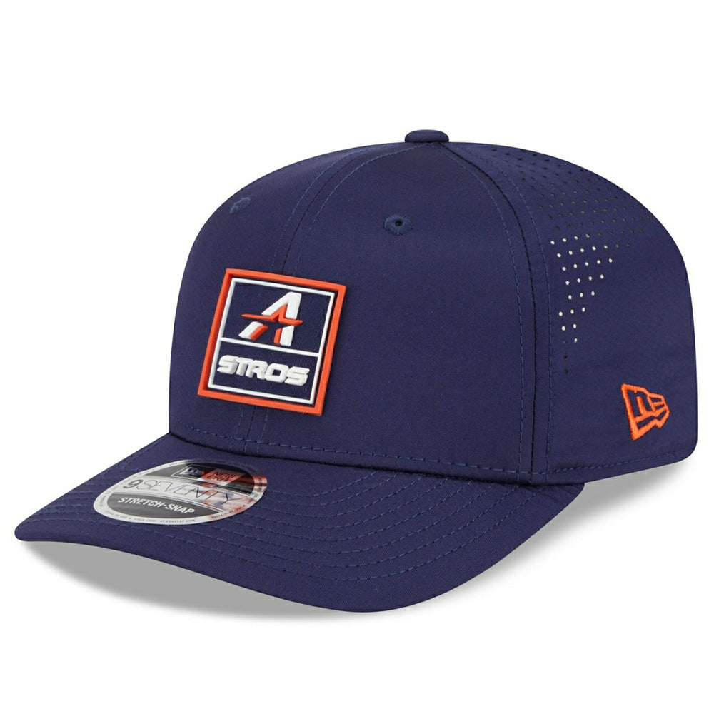 Houston Astros FP902 MLB City Connect Stretch-Snap 9SEVENTY Cap Navy - Taass Online