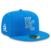 Kansas City Royals MLB City Connect Fan Pack 59FIFTY Fitted Cap Blue - Taass outlet