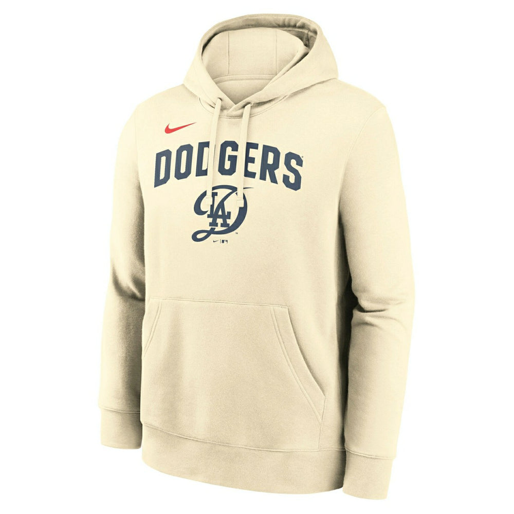 Los Angeles Dodgers City Connect Club MLB Hoodie Cream - Taass discount