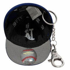 Los Angeles Dodgers MLB Mini Cap Mini Cap Key Chain Blue - Taass discount