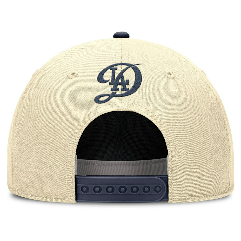 Los Angles Dodgers City Connect Rise Adjustable MLB Cap Creme - Taass Online