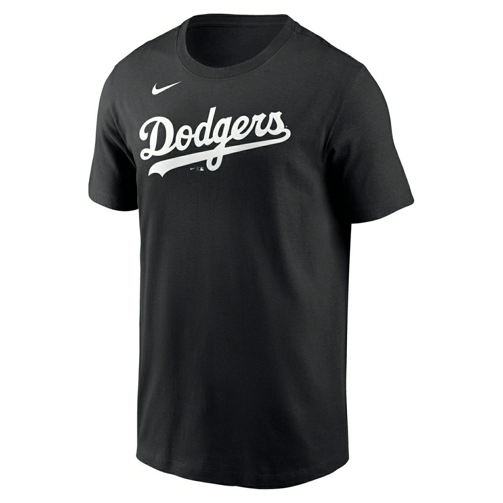 Los Angeles Dodgers Cotton Wordmark MLB T-Shirt Black - Taass discount