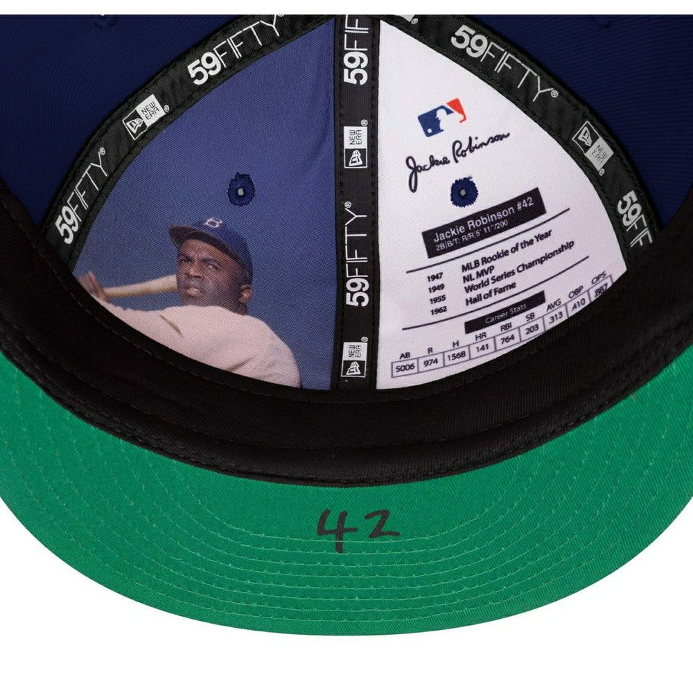 Los Angeles Dodgers 2026 Jackie Robinson Day 59FIFTY Fitted Cap Blue - Taass US