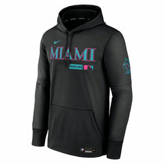 Miami Marlins City Connect 2026 MLB Authentic Therma Hoodie Black - Taass US
