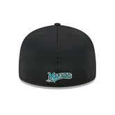 Florida Marlins 2024 MLB Clubhouse New Era 59FIFTY Fitted Cap Black - Taass US