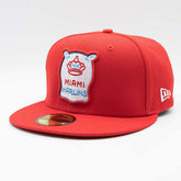 Miami Marlins City Connect 59FIFTY Fitted MLB Cap Red - Taass Online