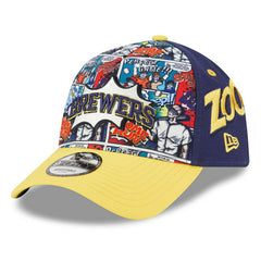 Milwaukee Brewers 2025 MLB Players' Weekend 9FORTY A-Frame Snapback Cap - Taass US