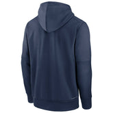 Milwaukee Brewers 2024 MLB Authentic Practice Nike Therma Hoodie Navy - Taass Online