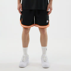 New York Mets Team Arch Oversized MLB Shorts Black - Taass Online