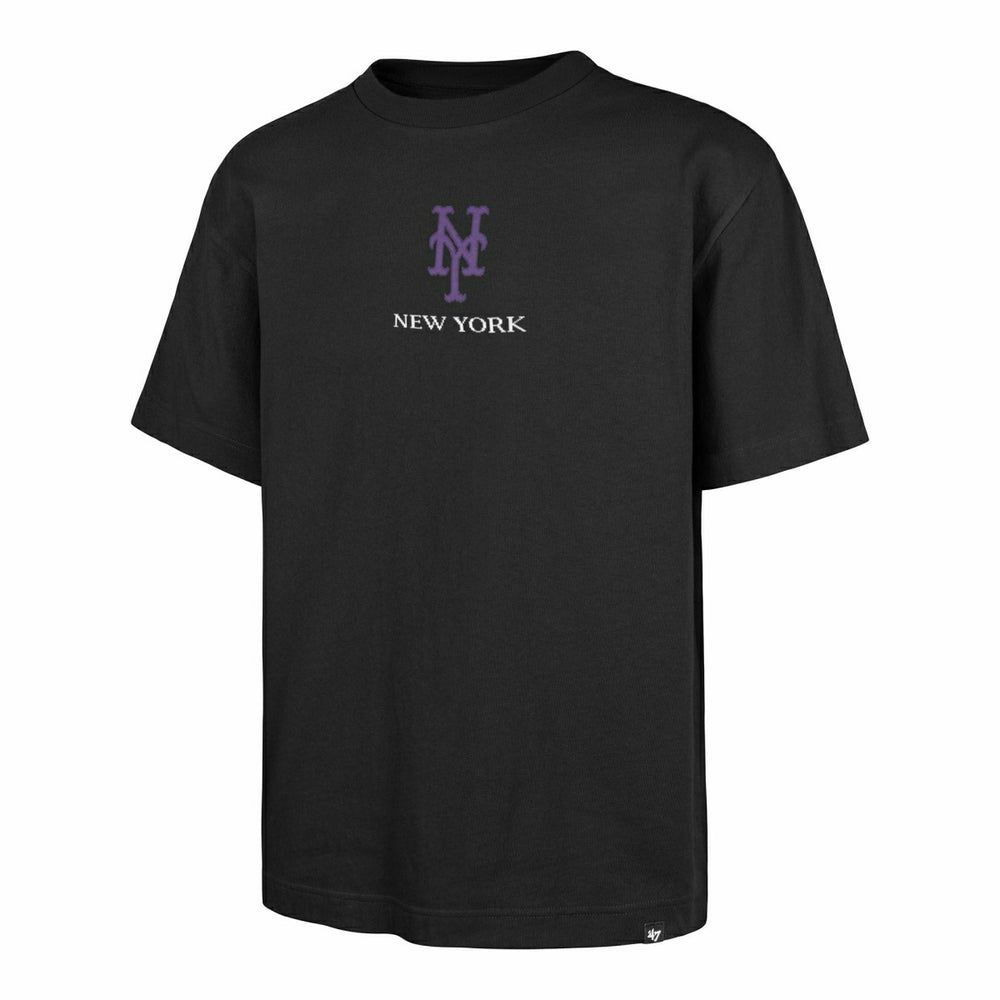 New York Mets 8-Bit Hero Foundation MLB T-Shirt Black - Taass US
