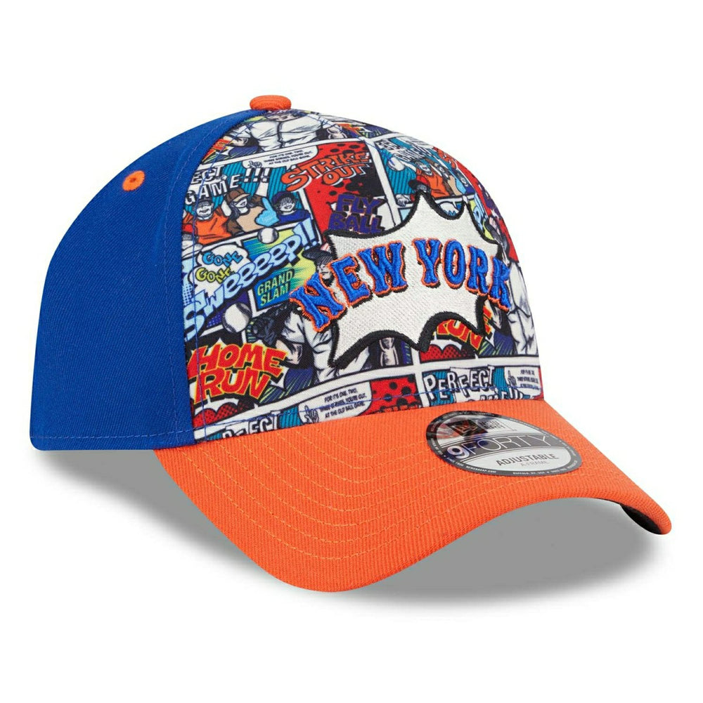 New York Mets 2025 MLB Players' Weekend 9FORTY A-Frame Snapback Cap - Taass sale