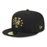 New York Mets 2024 MLB Authentic Armed Forces New Era 59FIFTY Fitted Cap - Taass sale