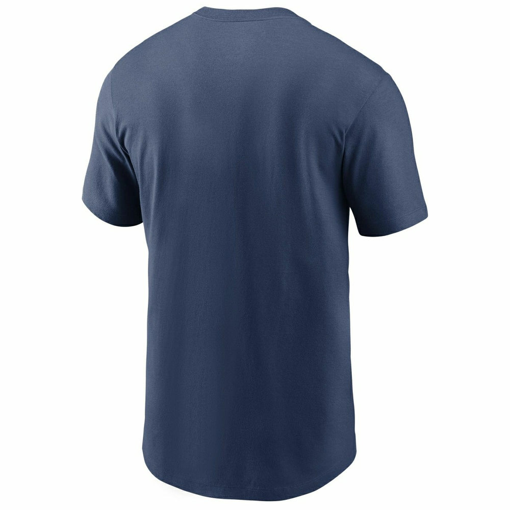 New York Yankees Large Logo MLB T-Shirt Navy - Taass for sale