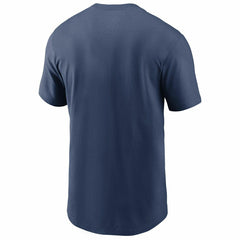 New York Yankees Large Logo MLB T-Shirt Navy - Taass for sale