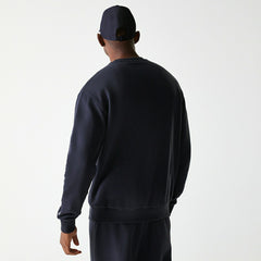New York Yankees Small Logo Crewneck MLB Sweatshirt Navy - Taass US