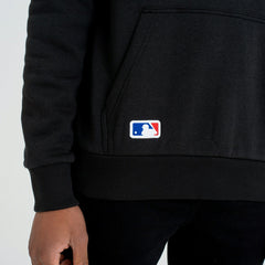 New York Yankees Logo New Era MLB Hoodie Black - Taass on sale