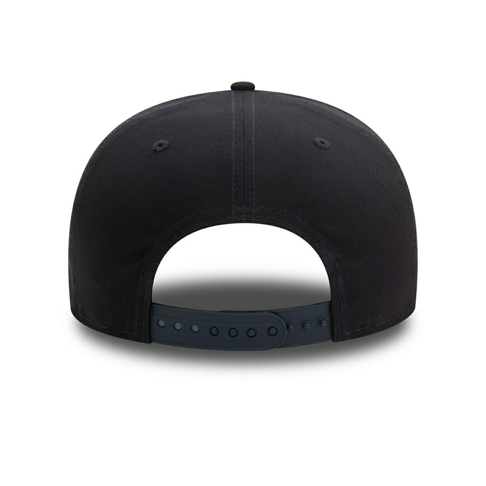 New York Yankees Wordmark Patch New Era 9FIFTY Snapback Cap Navy - Taass sale