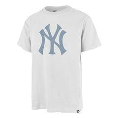 New York Yankees 100 Seasons '47 Backer Echo MLB T-Shirt White - Taass sale