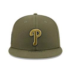 Philadelphia Phillies 2026 MLB Armed Forces Authentic 59FIFTY Fitted Cap Olive - Taass on sale